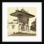 A gate of St. Sophia, Constantinople by Charles Gerard