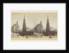 Nurnberg Schonerbrunnen and Frauenkirche Germany by Johann Friedrich Stiehm