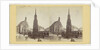 Nurnberg Schonerbrunnen and Frauenkirche Germany by Johann Friedrich Stiehm