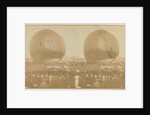 Nadars balloon terrain Palace of Industry in Amsterdam by Jan D. Brouwer
