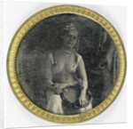 Half Naked woman in arabic costume by Anonymous