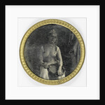 Half Naked woman in arabic costume by Anonymous