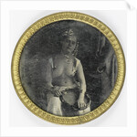 Half Naked woman in arabic costume by Anonymous