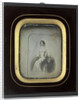 Portrait Miniature of a woman by Anonymous