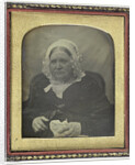 Portrait of an old woman by Anonymous