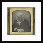 Portrait of an old woman by Anonymous