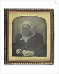 Portrait of an old woman by Anonymous