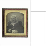 Portrait of an old woman by Anonymous