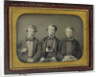 Portrait of a father and two sons by Anonymous