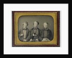Portrait of a father and two sons by Anonymous