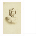 Portrait of Paulina Raamsdonk stuck on prayer card by Anonymous