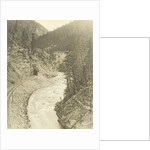 View of Kicking Horse Canyon and the Canadian Pacific Railway by William Notman