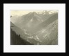 Illicilliwaet Valley and the Canadian Pacific Railway seen from Mount Abbot Glacier by William Notman