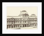 Courtyard (Cour) of the Louvre, Paris by Achille Quinet