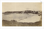 View of the beach at Dinard Brittany, France by CN & Co