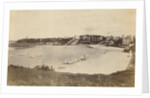 View of the beach at Dinard Brittany, France by CN & Co