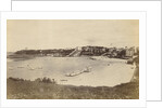 View of the beach at Dinard Brittany, France by CN & Co