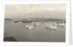 View of Saint-Malo, with sailing ships, France by CN & Co