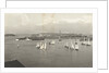 View of Saint-Malo, with sailing ships, France by CN & Co