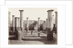 View of the ruins of the house in Pompeii Oleonio Italy by Giorgio Sommer