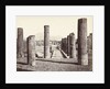 Ruins of forum in Pompeii Italy by Anonymous