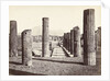 Ruins of forum in Pompeii Italy by Anonymous