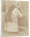 Portrait of Mrs. Flucker, fisher woman in Newhaven by Hill & Adamson