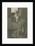 Two ballerinas behind the scene by Robert Demachy