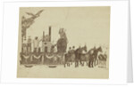 drawing a cart with horses by Anonymous