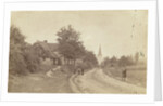 View of a country road in Zeist by Anonymous