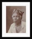 Portrait of an Indian man by Anonymous