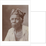 Portrait of an Indian man by Anonymous