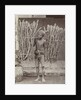 Portrait of a Java, Indonesianese man with collected wood, Indonesia by Anonymous