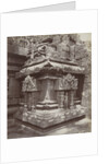 Corner Temple at the northern staircase of the Shiva temple of Prambanan temple complex Indonesia by Kassian Cephas
