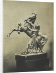 Horse and Slave. (Electroplate) by C.M. Ferrier & F. von Martens