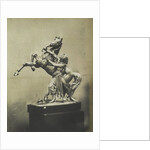 Horse and Slave. (Electroplate) by C.M. Ferrier & F. von Martens