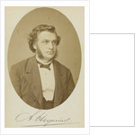 Portrait A. Heynsius, Professor of Medicine Leiden by P. Somerwil