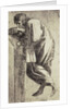Drawing Raphael from Windsor Castle, standing Greek style, leaning by Charles Thurston Thompson