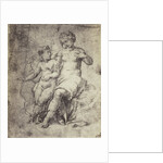 Raphael drawing from Windsor Castle, Mary with Jesus by Charles Thurston Thompson