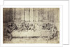 Drawing Raphael from Windsor Castle, The Last Supper by Charles Thurston Thompson