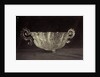 Crystal bowl engraved with scrolls, from the Louvre by Charles Thurston Thompson