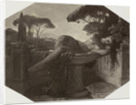 Jeune fille dans une basin by Paul Delaroche