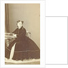 Portrait woman at table with photo album by Alexandre Ken