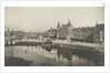 Central Station as seen from the St. Nicholas Church, Amsterdam by Gerrit Hendricus Heinen
