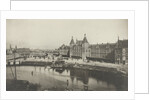 Central Station as seen from the St. Nicholas Church, Amsterdam by Gerrit Hendricus Heinen
