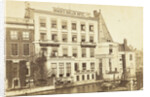 Brack's Doelen Hotel situated at the Nieuw Doelenstraat Amsterdam by Gerrit Hendricus Heinen