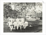 Group of men, possibly for Government Palace in Batavia Jakarta, Indonesia by Anonymous