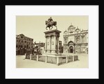 Venezia. Monumento a Bartolomeo Colleoni a Ss. Giovanni e Paolo Italy by Carlo Naya