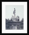 The Neptune Fountain by Giambologna in the Boboli Gardens in Florence Italy, 1855 by Anonymous
