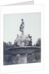 The Neptune Fountain by Giambologna in the Boboli Gardens in Florence Italy, 1855 by Anonymous